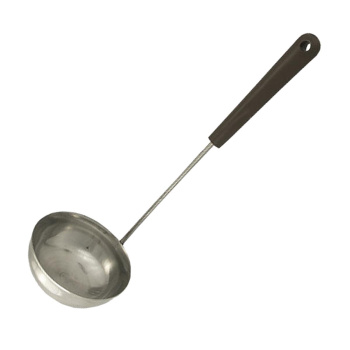 Ложка разливательная-половник нерж. 150мл Пласт.ручка 1с45 (Аша) *10/150