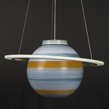 Люстра 8407 BL 32W*2+Е27 blue 600мм S=6м2  VERNER LIGHTING *1