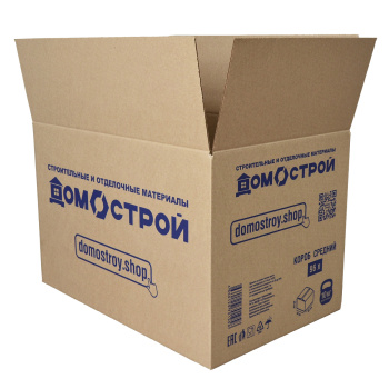 Коробка из гофрокартона ДомоСтрой, 600х400х400 мм