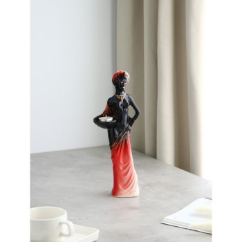 Статуэтка "Лаура", чёрно-красная 9827252