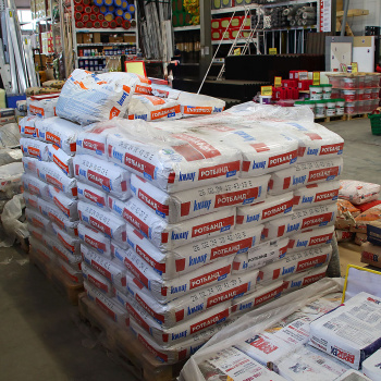 Штукатурка гипсовая KNAUF Rotband, для стен и потолков, 30 кг