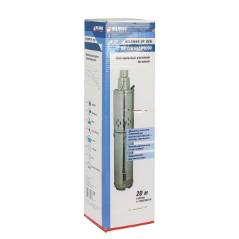 Насос погружной скважинный винтовой шнур20м 1300Вт 1800л/час напор150м BELAMOS SP70/6 *1 Насос погружной скважинный винтовой шнур20м 1300Вт 1800л/час напор150м BELAMOS SP70/6 *1