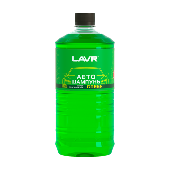 Автошампунь для ручной мойки LAVR Green, 1 л Автошампунь для ручной мойки LAVR Green, 1 л