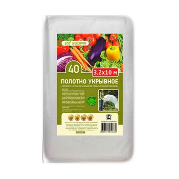 Укрывной материал AGROBIO 40 г/м², 3.2х10 м, белый