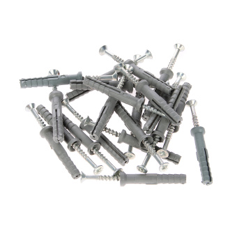 Дюбель с шурупом BROZEX 6,0*40 пакет (50шт) *1/40 Дюбель с шурупом BROZEX 6,0*40 пакет (50шт) *1/40