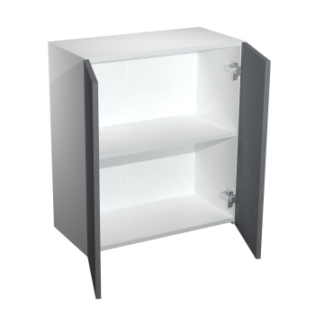 Шкаф навесной 600х338х290 мм BROZEX-WOOD GreyWind, для вытяжки, с дверцей