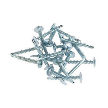 Саморезы прессшайба BROZEX пакет 4,2*32 сверло (20шт) *10/100