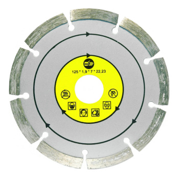 Диск алмазный 180*22,23*2,2мм сегментный по бетону (6881040) "888" *1/50