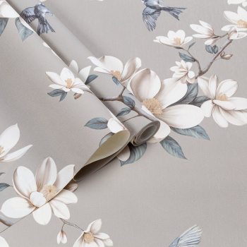 Обои флиз "Палитра" Magnolia (сер.) PL72535-28  1,06*10м *1/8