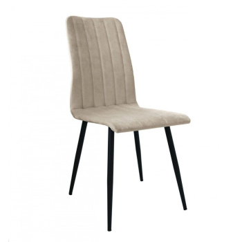 Стул FORPOST Принстон 38x89x44 см, велюр конфетти крем, бежевый