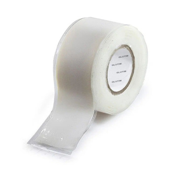 Лента монтажная силиконовая белая GLUTIM 25мм*0.5мм*3м TIM MB06-2505W *1/10/60
