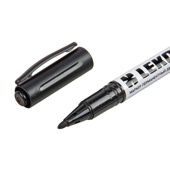 Маркер строительный перманентный 2-хсторонний черный (набор10 шт) арт.012281 LEKON DUO *1/10/300 Маркер строительный перманентный 2-хсторонний черный (набор10 шт) арт.012281 LEKON DUO *1/10/300