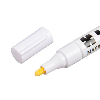 Маркер строительный с нитроэмалью белый (набор12 шт) арт.011904 LEKON *1/12/108 Маркер строительный с нитроэмалью белый (набор12 шт) арт.011904 LEKON *1/12/108