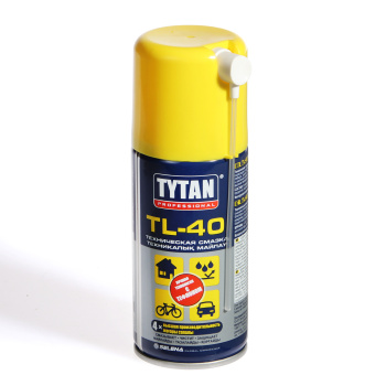 Смазка универсальная аэрозоль  "TYTAN TL-40" 150мл 15900  *1/12 Смазка универсальная аэрозоль  "TYTAN TL-40" 150мл 15900  *1/12