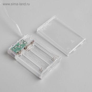 Гирлянда Нить 5 м 50LED тепл.бел.медная нить роса IP20 AAх3 (нет в комплекте) 5198320 *1/150