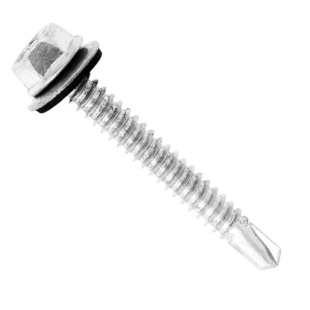 Саморезы кровельные BROZEX 6,3*19 цинк (3000шт) промтара к *1