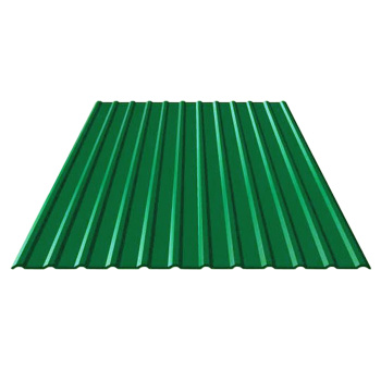 Профнастил МП-18, 1150х3000 мм, 0.45 мм, 3.45 м², зеленый