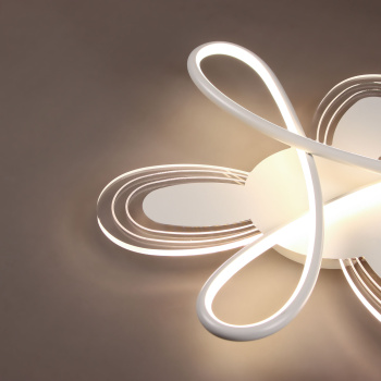 Люстра 2334/160W white 500 мм 3 реж., пульт S=25м2 VERNER LIGHTING *1