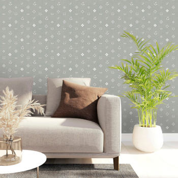 Обои  флиз Victoria Stenova MONOGRAMMA 589253 1.06*10м *6